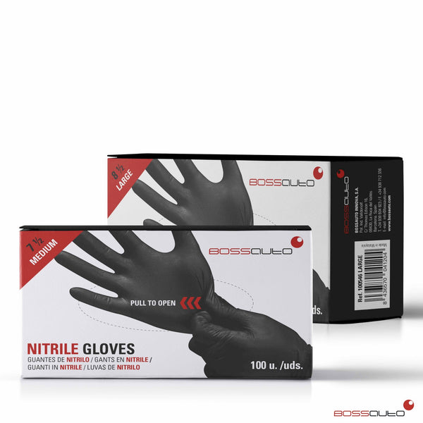 Nitril Handschoenen (zwart) - Autowaxservice