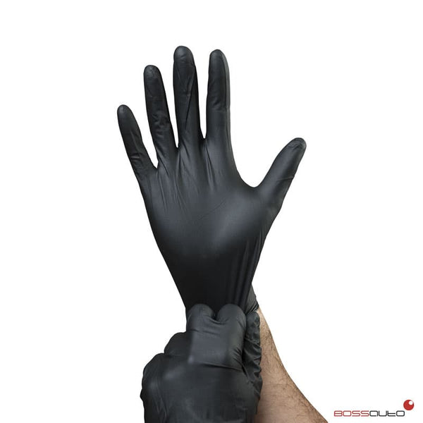 Nitril Handschoenen (zwart) - Autowaxservice