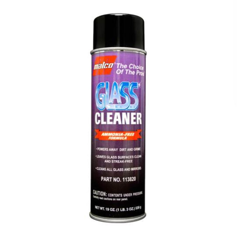 Malco Ammonia Free Glass Cleaner Aerosol - Autowaxservice