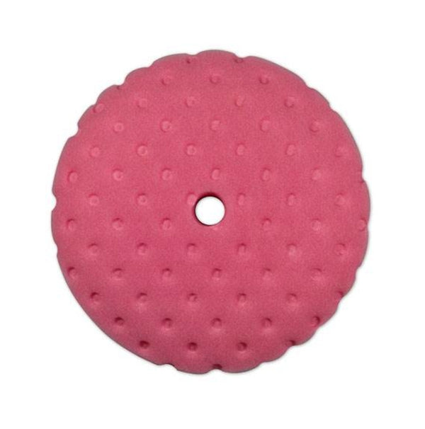8.5 inch Malco Pink Foam Heavy Cutting Pad (Roterend) - Autowaxservice